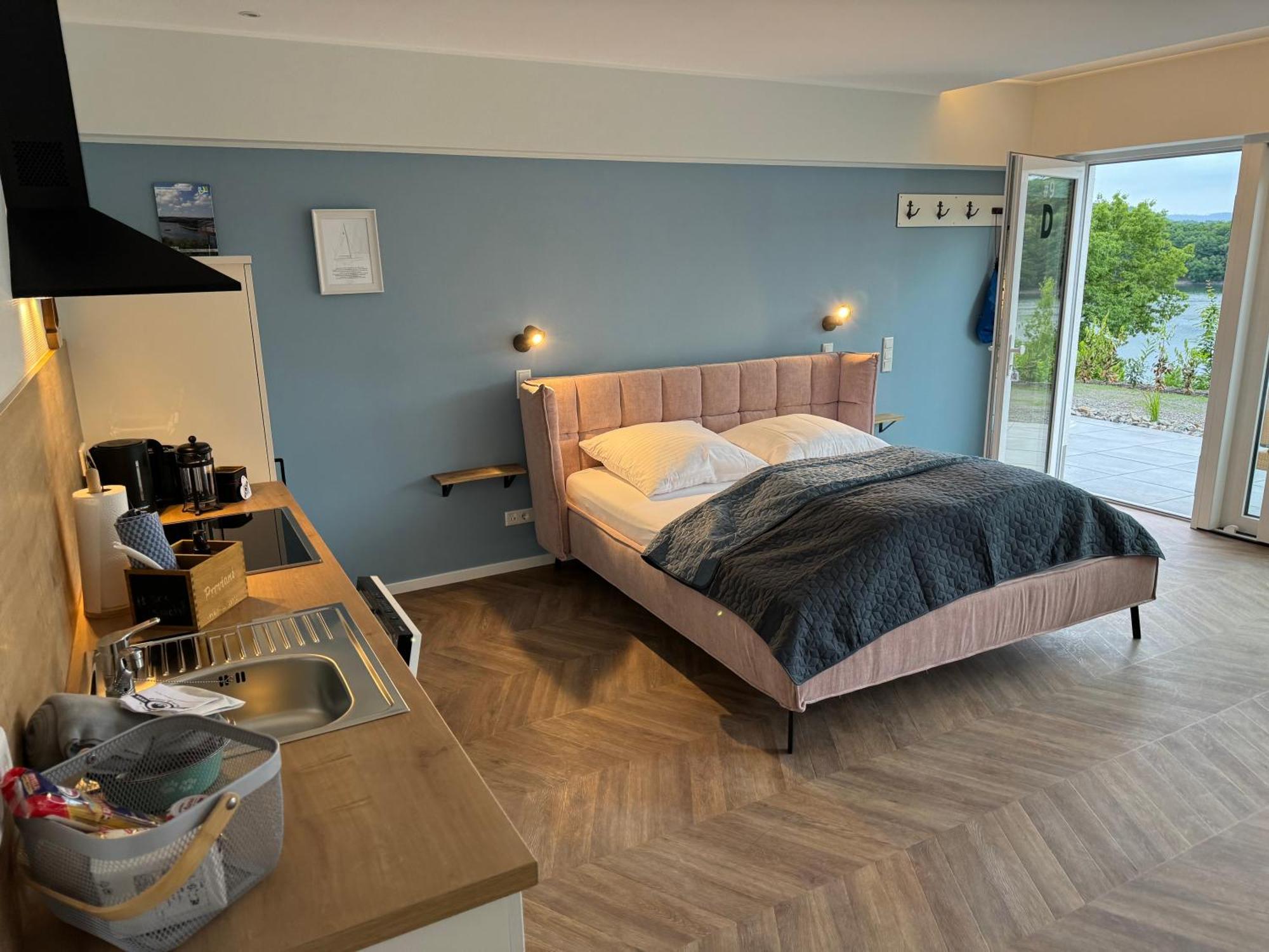 Ommi Kese See-Suite Sauna Biggesee Olpe bei Meschede 外观 照片